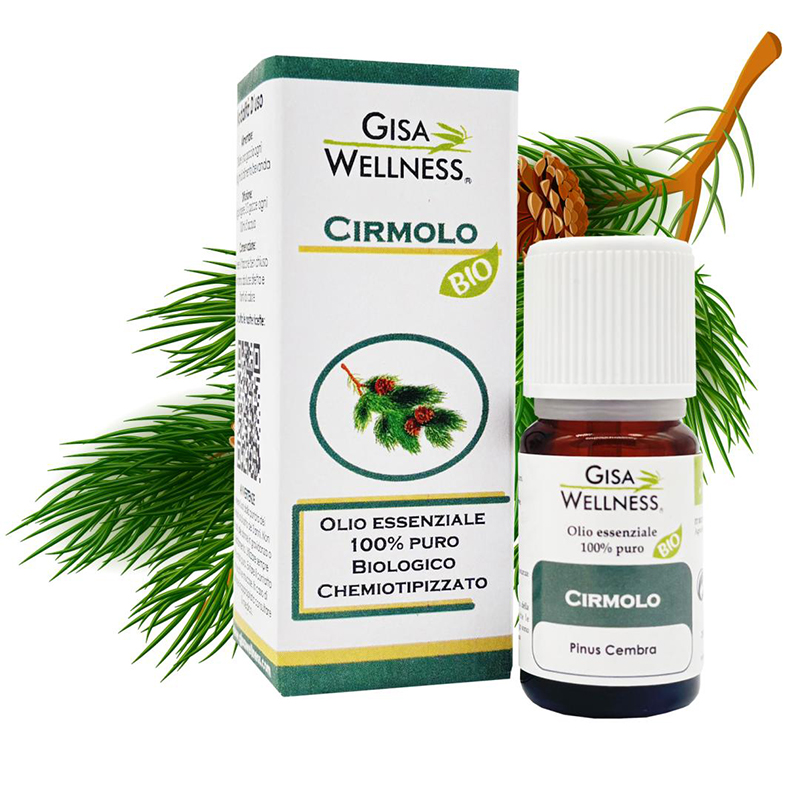 Olio Essenziale Bio di Cirmolo (Pinus Cembra)